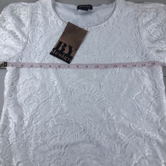 Lace floral lined blouse by design small - Picture 6 of 10